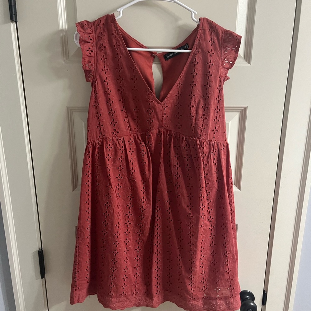 crystal doll dress, worn once!!